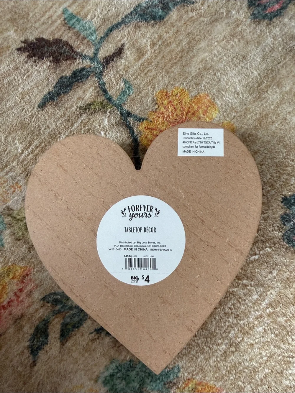 N/A heart shaped